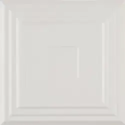 Çanakkale Seramik Formart Mat Beyaz Allure Dekor 20x20