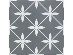 Çanakkale Seramik Ornament Mat Koyu Gri Multi Sırlı Granit 33x33