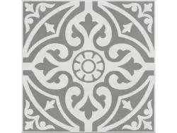 Çanakkale Seramik Ornament Mat Gri Klasik Sırlı Granit 33x33