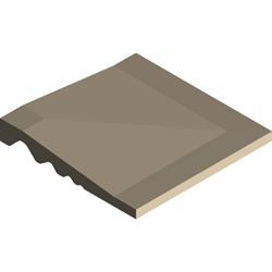 VitrA 10x10, Uni, Trim, Fildişi