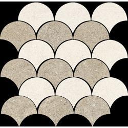 VitrA 30x30, Noblestone, Kesme Mozaik, Sıcak, R10B