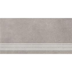 VitrA 30x60, Flakestone, Basamak, Gri, R10B
