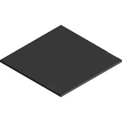 VitrA 30x30, Uni, Basamak, Siyah