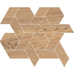 VitrA 40x40, Woodart, Kesme Mozaik, Meşe, R10A