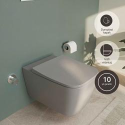 VitrA Metropole Square QuantumFlush Asma klozet
