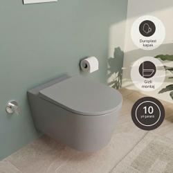 VitrA Metropole Round QuantumFlush Asma klozet