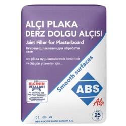ABS Alçı Plaka Derz Dolgu Alçısı 25 kg