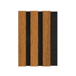 ADAPANEL APA502 MDF Meşe Kaplama 620x2800x22 mm Akustik Duvar Paneli 2 Adetlik Paket