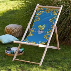 Adawall Blue Lemon Katlanabilir Şezlong SZL25