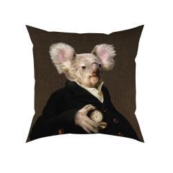 Adawall Mr. Koala Kadife Yastık EY387 45x45 cm Dolgulu uygulama örneği