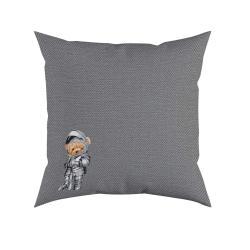 Adawall Şövalye Teddy Kadife Yastık EY392 45x45 cm Dolgulu uygulama örneği