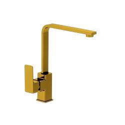Adell Bloc Mutfak Bataryası 3/8" Fırçalanmış Altın PVD