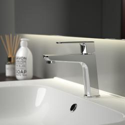 Adell Kubo Regular Basin Faucet 3/8" Krom uygulama örneği
