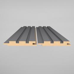 AGT LB 3771-Y Bute Krem 126x2800x18 mm 3D Duvar Paneli