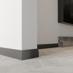 AGT SPR-8100 Soft Touch Beyaz 96x12 mm 2,8 m Süpürgelik
