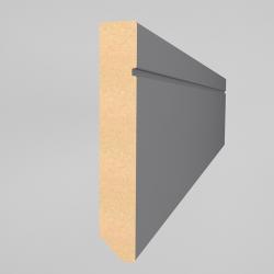 AGT SPR-7029 Soft Touch Yeni Gri 100x16 mm 2,8 m Süpürgelik