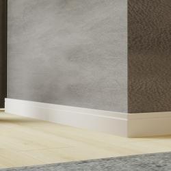 AGT SPR-7028 Soft Touch Beyaz 80x16 mm 2,8 m Süpürgelik