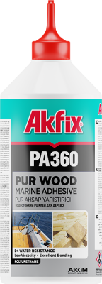 Akfix PA360 PU Ahşap Tutkalı (Deniz Tutkalı) 500 g