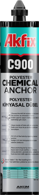 Akfix C900 Kimyasal Dübel 345 ml