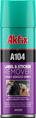 Akfix A104 Etiket Sökücü Sprey 200 ml