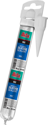 Akfix 100E Genel Amaçlı Silikon Antrasit Gri 280 ml