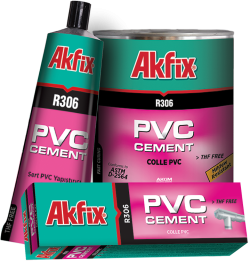 Akfix R306 Sert PVC Yapıştırıcı 1000 ml