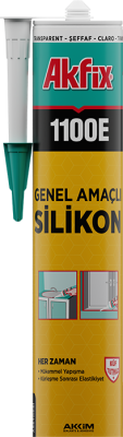 Akfix 1100E Genel Amaçlı Silikon Bronz 280 g