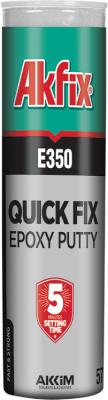 Akfix E350 Epoksi Çelik Yapıştırıcı Macun 57 g