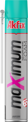 Akfix Maximum Poliüretan Montaj Köpüğü 850 ml
