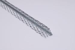 All Alçı Baklava Desenli Köşe Profili 33x35 mm 0,30 mm 3000 mm Galvaniz