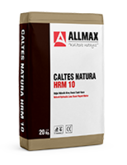 Allmax Caltes Natura HRM 10 Doğal Hidrolik Kireç Esaslı Tamir Harcı 20 kg