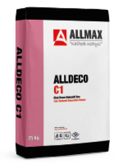 Allmax Alldeco C1 Çizgi Desen Dekoratif Kaplama 25 kg