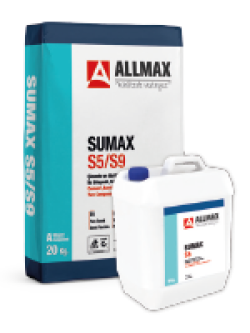 Allmax Sumax S5 Çift Bileşenli Yarı Esnek Su Yalıtım Harcı 20+5 kg Set