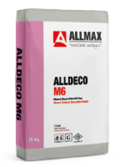 Allmax Alldeco M6 Mineral Tane Desen Dekoratif Sıva 1,5 mm 25 kg