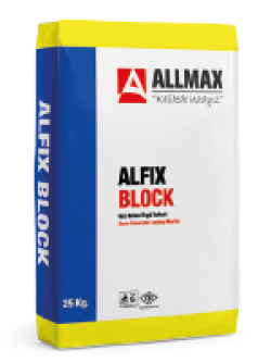 Allmax Alfix Block Gazbeton Örgü Tutkalı 25 kg