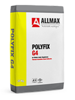 Allmax Polyfix G4 Isı Yalıtım Levha Yapıştırma Harcı 25 kg