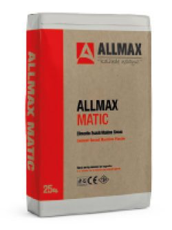 Allmax Matic Makine Sıvası Gri 25 kg