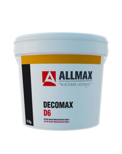 Allmax Decomax D6 Dekoratif Sıva Astarı 20 kg