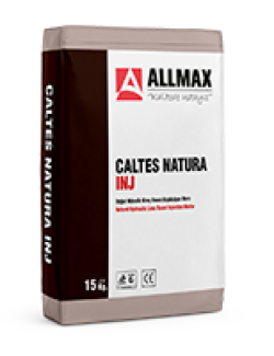 Allmax Caltes Natura INJ Doğal Hidrolik Kireç Esaslı Enjeksiyon Harcı 15 kg