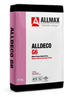 Allmax Alldeco G6 Mineral Tane Desen Dekoratif Kaplama 1,5 mm 25 kg