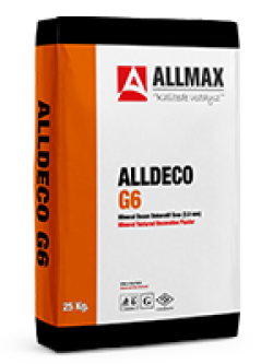 Allmax Alldeco G6 Mineral Tane Desen Dekoratif Kaplama 2,0 mm 25 kg