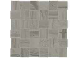 Anatolia 5x5 Amelia Smoke Basketweave Mozaik Mat