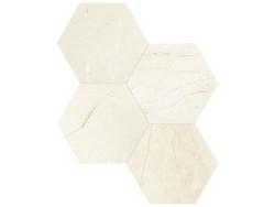 Anatolia 15x15 Avorio Crema Hexagon Mozaik Honlu