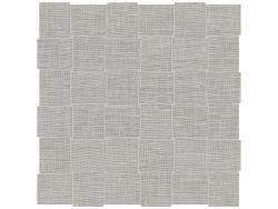 Anatolia 5x5 Belgian Linen Fog Basketweave Mozaik Mat