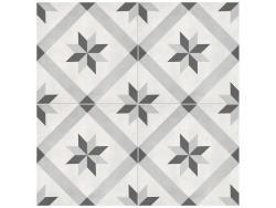 Anatolia 20x20 Form Ice Blend Compass Mat