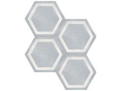 Anatolia 17,5x17,5 Form Tide Hexagon Frame Mat