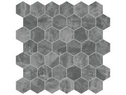 Anatolia 4,9x4,9 Gemma Mystique Hexagon Mozaik Patinato
