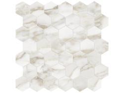 Anatolia 5x5 La Marca Calacatta Paonazzo Hexagon Mozaik Honlu