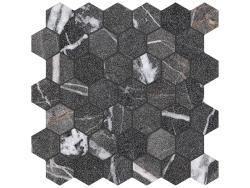 Anatolia 5x5 Majesto Calacatta Noir Hexagon Mozaik Vintage