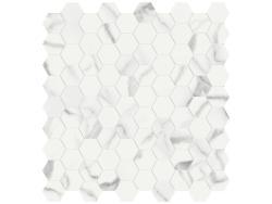 Anatolia 3x3 Mayfair Statuario Venato Hexagon Mozaik Parlak